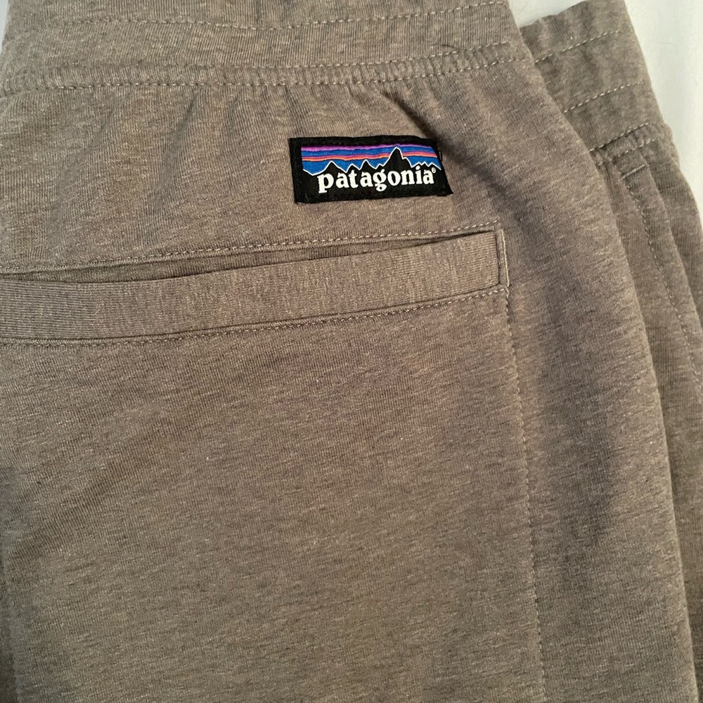 Patagonia cotton Heather green/Gray sweatpants/joggers